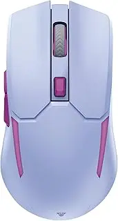 Fantech WGC2 2.4GHz Wireless Gaming Mouse, Adjustable 2400 DPI, Ergonomic Computer Mouse for PC & Laptop (Purple)