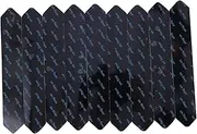 PartyKindom 8pcs Mat Stickers Anti Washable Protect Non Under Doormat Keep for to Grippers Carpet Tile Stickers Slip Strips Traction Area Pad Trace-Less Fixing Stickers Black