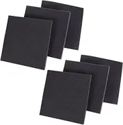 MUELODSIC 6Pcs Soundproof Wedge Acoustic Panels Fireproof Insulation Tiles for Recording Sound Absorbing Wall Treatment for Home Theaters and Offices