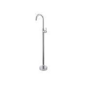 Aquaperla Pentro Chrome/Matt Black/Brushed Gold/Brushed Nickel/Gunmetal Grey Solid Brass Round Freestanding Mixer
