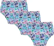 Baby Girls Underwear Potty Training Pants Soft Cotton Training Underpants Training Pants for Toddler 5T Adorable Childish unicorns Dinosaur