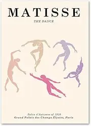 Abstract Matisse The Dance Poster Matisse Wall Art Matisse Prints Matisse Canvas Painting Matisse Picture for Home Decor 40x60cmx1 No Frame