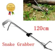 Stick Grabber Snake Tongs Catcher Wide 120cm AU Foldable Jaw Tool Reptile