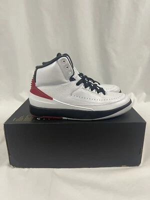 Nike Air Jordan 2 Retro Chicago 2022 GS Chicago DX2591-106 Size 7Y / 8.5 Womens