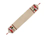 C355 Christmas Decoration Forest Car Table Runner Table Santa Claus Dress Up Table Mat Tablecloth Home Dress Up