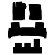 Custom Fit Carpet Floor Mats For 2011-2012 Toyota 4Runner (for: Toyota)