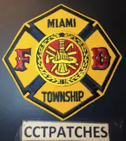 MIAMI TOWNSHIP, OHIO FIRE DEPARTMENT PATCH OH