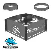 Flat Pack Campfire Ring - Cronulla Sharks (NRL)