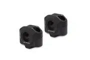 SW-Motech Bar riser for Ø 22 mm handlebar - H=20 mm. Black.
