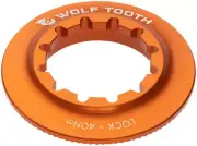 Wolf Tooth Centerlock Rotor Lockring - Internal Splined, Orange