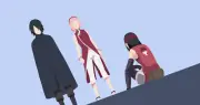 Anime boruto sakura haruno minimalist sasuke uchiha Playmat Gaming Mat