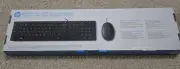 HP Wired Desktop 320MK Mouse and Keyboard - Black - Brand New In Box