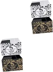 Beavorty Sets Barber Scissor Holder Hairdressing Tool Organizer Styling Tool Storage Box Pcs