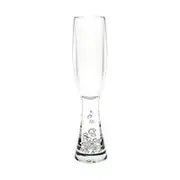 D-Still 180ml Polycarbonate Champagne Flute with Bubble Base, Set of 4