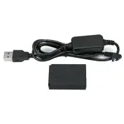 LP-E12 Power Charger Cable ACK-E12+DR-E12 Dummy Battery For Canon EOS M2 M50