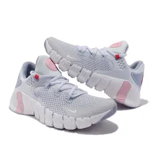 Nike 訓練鞋 Wmns Free Metcon 4 女鞋 淺藍 粉 復古 經典 健身 運動鞋 CZ0596-003