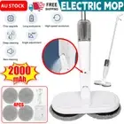 4-In-1 Cordless Electric Mop Pad Cleaner Floor Polisher Sweeper Washer Scrubber