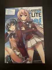 Classroom of the Elite Light Novel Vol 3 English BRAND NEW