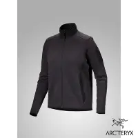 在飛比找Yahoo奇摩購物中心優惠-Arcteryx 始祖鳥 女 Covert 刷毛外套 黑灰I