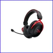 Cloud II Wireless Gaming Headset - Immersive 7.1 Sound, Red - 30 Hour Battery