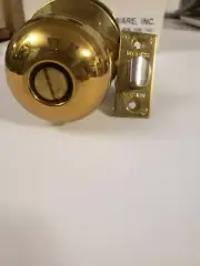 Luxury Heavy MARKS Bathroom Privacy Lock push Button with secure outer safety