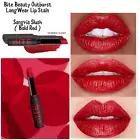 Bite Beauty Outburst Longwear Lip Stain Sangria Slush - Full Size Cherry Red NIB