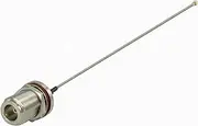 Proxicast 8 inch U.FL (IPEX) to N Female Ultra Low-Loss 1.37mm Coaxial Pigtail Jumper Cable for 4G, LTE, 5G, WiFi, Bluetooth, ZigBee, 900 MHz, LoRa, Helium, GPS and Other Radio & Antenna Systems