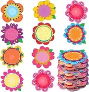 40 Pads 800 Sheets Spring Theme Memo Pads Floral Self Stick Notepads Flowers Sticky Notes Colorful Flower Sticky Notepads Floral Stickers Notes for Spring School Classroom Party Gift Favors, 9 Styles
