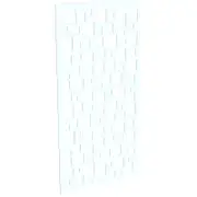 ProtectorAl 300-1200w x 1201-2400h Gloss White/Satin White Squares Unframed Composite Deco Panel