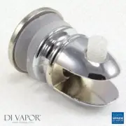Di Vapor (R) Floating Glass Shelf Bracket Clamp Clip 5mm to 8mm glass Shower
