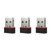 3PCS USB Wifi Adapter for Laptops Portable Dongle High-Speed Internet1876