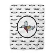 Sherpa Fleece Blanket - Shaldag Israeli Special Forces Insignia Emblem Unit Logo