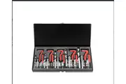 131pcs SAE Imperial Helicoil Kit Thread Repair Set HSS Drill Tap Insert Case