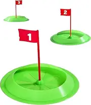 GoSports Pure Putt Challenge Putting Cups 3 Pack - Practice Putting Indoors & Outdoors