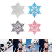 Snowboard Stomp Pad Snowflake Stomp Pad Ski Accessories 3D Bumps Design