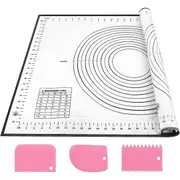 Silicone Rolling Cake Dough Mat Pastry Clay Fondant Baking Sheet Large 70 x 50cm