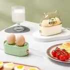 Automatic Power Off Egg Cooker Steamer Egg Custard Egg Boiler Food Warmer