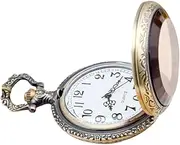 [ANDRESLAD] Vintage Pocket Watch Chain Quartz Movement New Year Christmas Birthday