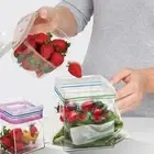 Food Storage Pouring Bag Holder Hands-free for Easy Secure Closure Prep Stand