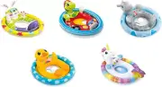 Intex Inflatable See Me Sit Pool Ride for Age 3-4 (Colors/Styles Vary) Variety
