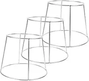 CLISPEED 3pcs Stainless Steel Seafood Display Racks Double-Layer Food Tray Holder for Buffet Serving Creative Utensil Stand for Pizza Appetizers Party Displays Versatile
