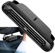 Car Back Seat Fan - 3 Speeds Electric Air Circulation Fan | Adjustable Rear Facing Car Seat Fan, Powerful Car Seat Headrest Fan, Vehicle Rear Headrest Fans for Suv, Rv, Truck