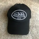 VON-DUTCH 黑色卡車司機帽網眼網帽