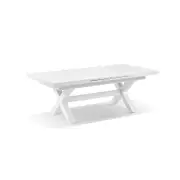 Austin Outdoor 2.2m - 3m Extension Aluminium Dining Table - Outdoor Aluminium Tables