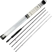 MASTER LOGIC Stealth Fly Fishing Rods 4 Pieces Medium-Fast Action Lightweight Fly Rod
