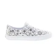 Vans Era VN0A4U391UH Mens White Mesh Lace Up Skate Inspired Sneakers Shoes
