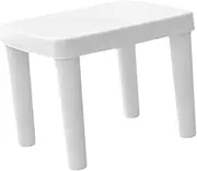 MOLUCKFU Non Slip Stepping Stool Durable Bathroom Footstool for Lightweight and Portable Pedal Stool for Easy Access for Shoelaces and Bathroom Use