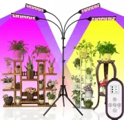 Plant Grow Light with Stand, 420LEDs Sunlight Full Spectrum Floor Plant Light...