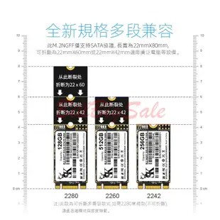1TB (M.2 NGFF SATA SSD)全新5年保固 1T 2242 2260 2280 固態硬碟