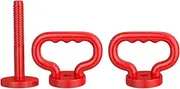Frediuo 2Pcs Adjustable Kettlebell Handles Dumbbell Converters Fitness for Weight Plates for Sports Competition Home Gym Bodybuilding